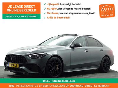 Grijs metallic Occasion 2023 Mercedes C180 AMG Sedan | € 49.900