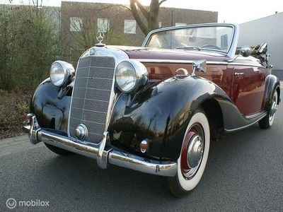 Rood Gebruikt 1950 Mercedes 170 Cabriolet | € 99.500