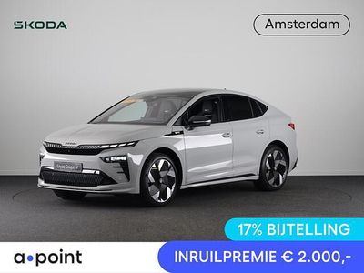 Grijs Nieuw 2025 Skoda Enyaq iV RS SUV | € 62.949 (Eerlijke prijs)