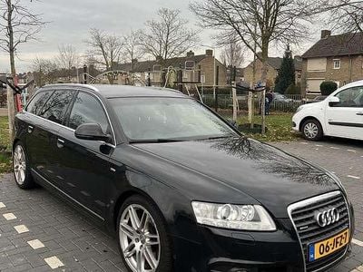 Zwart Gebruikt 2009 Audi A6 Proline Stationwagen | € 5.500 (Goede deal)