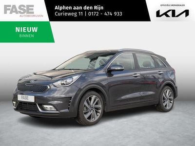 tweedehands Kia Niro 1.6 GDi Hybrid First Edition | Trekhaak | Lederen bekleding | 18 inch LMV | Navigatie