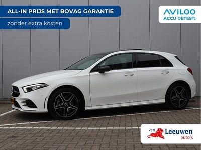 Wit Occasion 2022 Mercedes A250 AMG line Hatchback | € 29.995 (Eerlijke prijs)