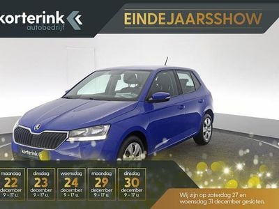 Blauw Gebruikt 2021 Skoda Fabia Ambition Hatchback | € 14.950 (Iets duurder)
