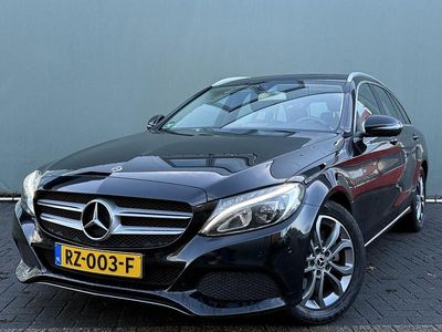 Occasion Mercedes C200 Business 220 PK (161 kW) 2018 Zwart Stationwagen