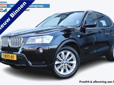 tweedehands BMW X3 xDrive20i Upgrade Edition | Navi | Clima | Stoelverwarming | Parkeersensoren V+A | Cruise | Lederen bekleding | Angle eyes | Inklapbare trekhaak | 18 Inch LMV | Getinte ramen | Origineel NL auto | NAP |