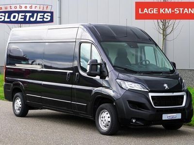 tweedehands Peugeot Boxer 335 2.2 BlueHDi 140 L3H2 Asphalt Topstaat |140 pk |1e eigenaar |Airco |Navi |Cruise |Camera |Bluetooth |Metallic |EURO6-D |Camperbasis |BPM voordeel