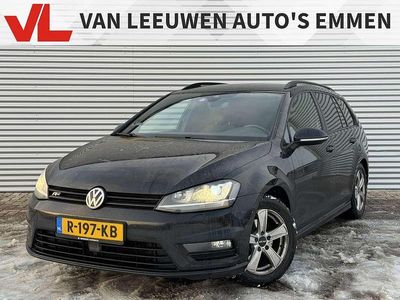 Zwart Occasion 2017 VW Golf VII Highline Stationwagen | € 11.900 (Goede deal)