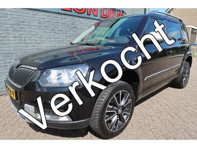 Occasion Skoda Yeti Outdoor Elegance 105 PK (77 kW) 2015 Zwart SUV
