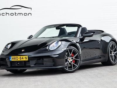 Occasion Porsche 911 Carrera Cabriolet 396 PK (291 kW) 2025 Zwart Cabriolet