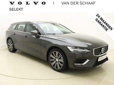 tweedehands Volvo V60 T6 350pk Recharge AWD Core Bright / Adapt. Cruise / BLIS / Stoel + Stuurw. verwarming / PDC + CAM / 18'' / Elektr. Achterklep / DAB /