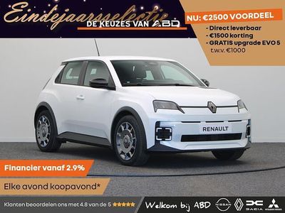 Nieuw Renault R5 Evolution 88 kW (120 PK) 2025 Wit Hatchback
