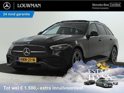 Occasion Mercedes C300e Advanced 313 PK (230 kW) 2024 Zwart Stationwagen