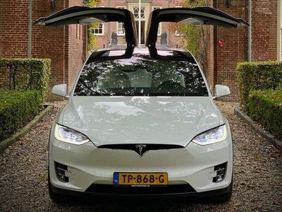 tweedehands Tesla Model X 75D (5 zits) White Premium + FSD
