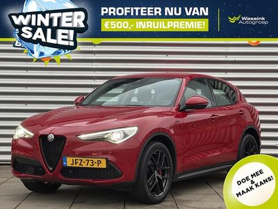 Occasion Alfa Romeo Stelvio Sprint 202 PK (148 kW) 2020 Rood SUV
