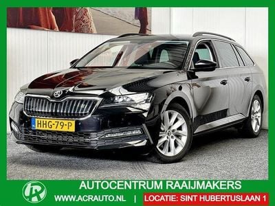 Occasion Skoda Superb Business Line 218 PK (160 kW) 2020 Zwart Stationwagen