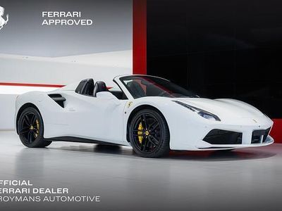 Occasion Ferrari 488 669 PK (492 kW) 2018 Wit Cabriolet