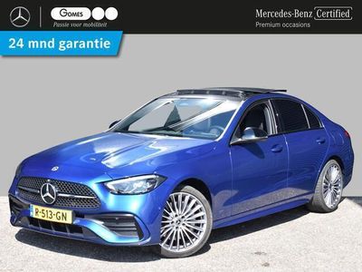 tweedehands Mercedes C300e | Panoramadak | AMG Nightpakket |