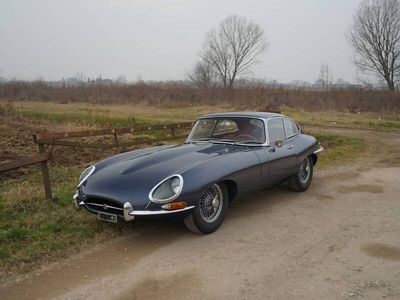 Occasion Jaguar E-Type 269 PK (197 kW) 1962 Blauwopalescent dark blue Coupé