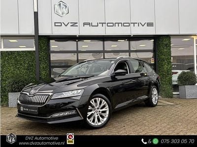 Zwart Gebruikt 2021 Skoda Superb Business Line Stationwagen | € 16.950 (Super prijs)