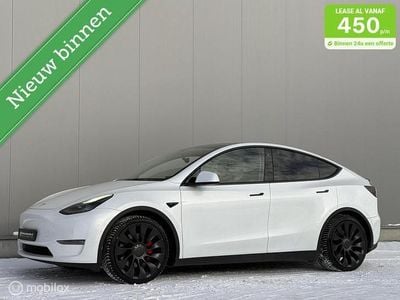 Wit (metallic) Gebruikt 2022 Tesla Model Y Performance SUV | € 33.995 (Super prijs)