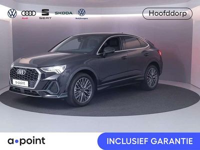 Zwart Occasion 2022 Audi Q3 Sportback S-Line SUV | € 37.849 (Super prijs)
