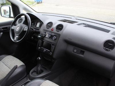 tweedehands VW Caddy 1.6 TDI MARGE Orig. Ned Auto/Navigatie/Airco/Bluetooth/Lichtmetalen velgen/Parrot car-kit/Centrale vergrendeling