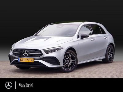 Zilver Gebruikt 2024 Mercedes A250 AMG line Hatchback | € 39.500 (Iets duurder)