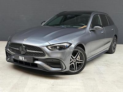 Grijs Occasion 2022 Mercedes C300e AMG line Stationwagen | € 38.950 (Eerlijke prijs)