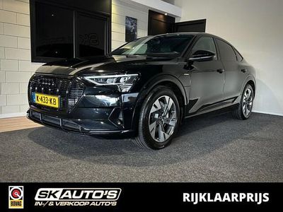 Zwart Gebruikt 2020 Audi e-tron Comfort SUV | € 25.995 (Eerlijke prijs)