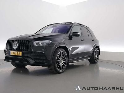 Zwart (mat) Occasion 2022 Mercedes GLE350 AMG line SUV | € 69.900 (Eerlijke prijs)