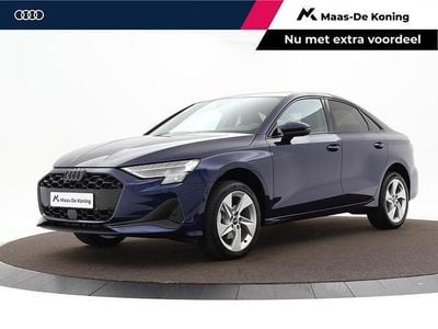 Nieuw Audi A3 Advanced 116 PK (85 kW) 2025 Blauw Sedan