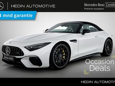 Wit Occasion 2024 Mercedes SL63 AMG Premium Plus Cabriolet | € 222.000 (Eerlijke prijs)