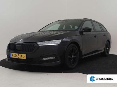 Zwart Occasion 2021 Skoda Octavia Business Line Stationwagen | € 21.900 (Duur)