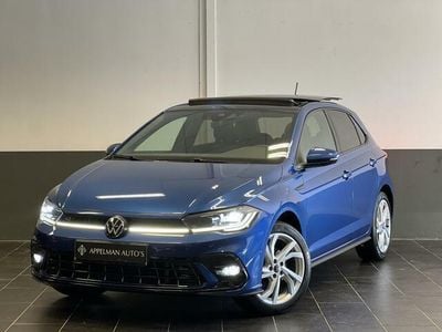 Blauw Occasion 2022 VW Polo R-line Hatchback | € 24.900 (Iets duurder)