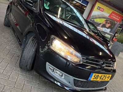 Zwart Occasion 2010 VW Polo Highline Hatchback | € 5.800 (Iets duurder)