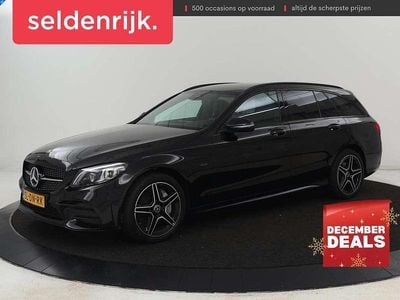 Zwart Gebruikt 2020 Mercedes C300e AMG Stationwagen | € 28.900 (Eerlijke prijs)