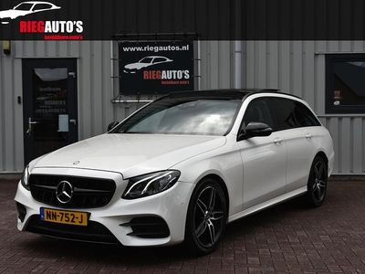 Wit Gebruikt 2017 Mercedes E220 Ambition Stationwagen | € 24.950 (Duur)