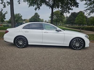 Wit Gebruikt 2018 Mercedes E220 AMG Sedan | € 24.999 (Eerlijke prijs)
