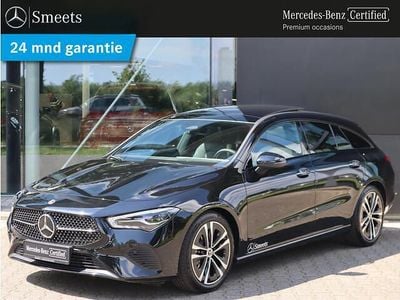 Zwart Occasion 2025 Mercedes CLA180 Shooting Brake AMG line Stationwagen | € 41.333 (Eerlijke prijs)