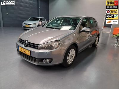 tweedehands VW Golf VI 1.6 TDI Comfortline BlueMotion 1E EIGENAAR DEALER ONDERHOUDEN NAP NL AUTO NAVI