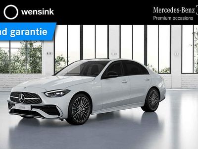 Occasion Mercedes C180 AMG line 170 PK (125 kW) 2021 Wit Sedan