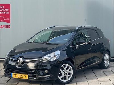 Zwart (metallic) Occasion 2018 Renault Clio GrandTour LIMITED Stationwagen | € 6.699 (Eerlijke prijs)