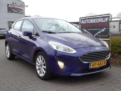 Occasion Ford Fiesta Titanium 101 PK (74 kW) 2018 Blauw Hatchback