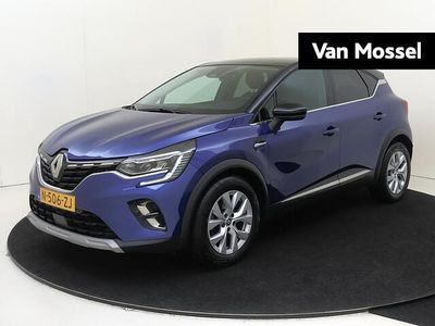 Twotone bleu iron / noir etoi Occasion 2022 Renault Captur Intens SUV | € 19.440 (Eerlijke prijs)