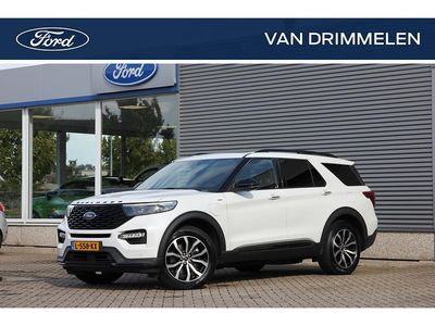 Wit Occasion 2021 Ford Explorer ST-Line SUV | € 35.995 (Iets duurder)