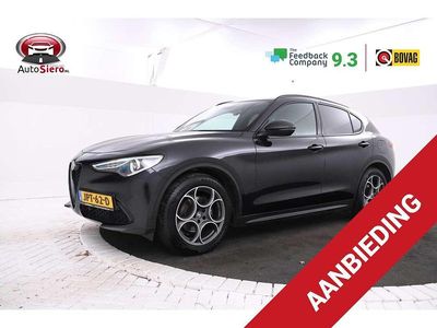 Occasion Alfa Romeo Stelvio Tech Edition 161 PK (118 kW) 2020 Zwart SUV