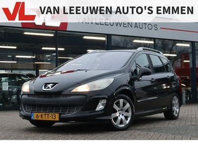 Zwart Gebruikt 2009 Peugeot 308 SW Stationwagen | € 1.448 (Goede deal)