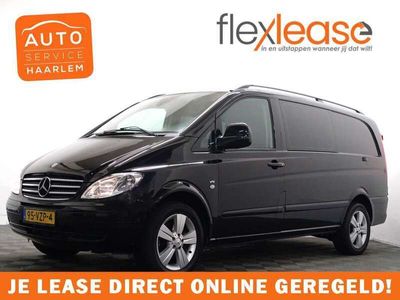 tweedehands Mercedes Vito 120 CDI V6 320 Dubbele Cabine Lang 204pk Automaat- Leer, Cruise, PDC, Airco