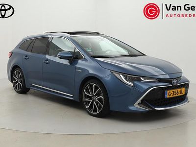 Blauw Gebruikt 2019 Toyota Corolla Premium Stationwagen | € 25.999 (Eerlijke prijs)