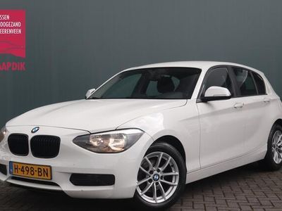 tweedehands BMW 114 1-SERIE i 102 PK EDE Corporate Lease Edition BWJ 2014 PDC ACHTER / LMV / STOELVERWARMING / LIMIT CRUISE / AIRCO